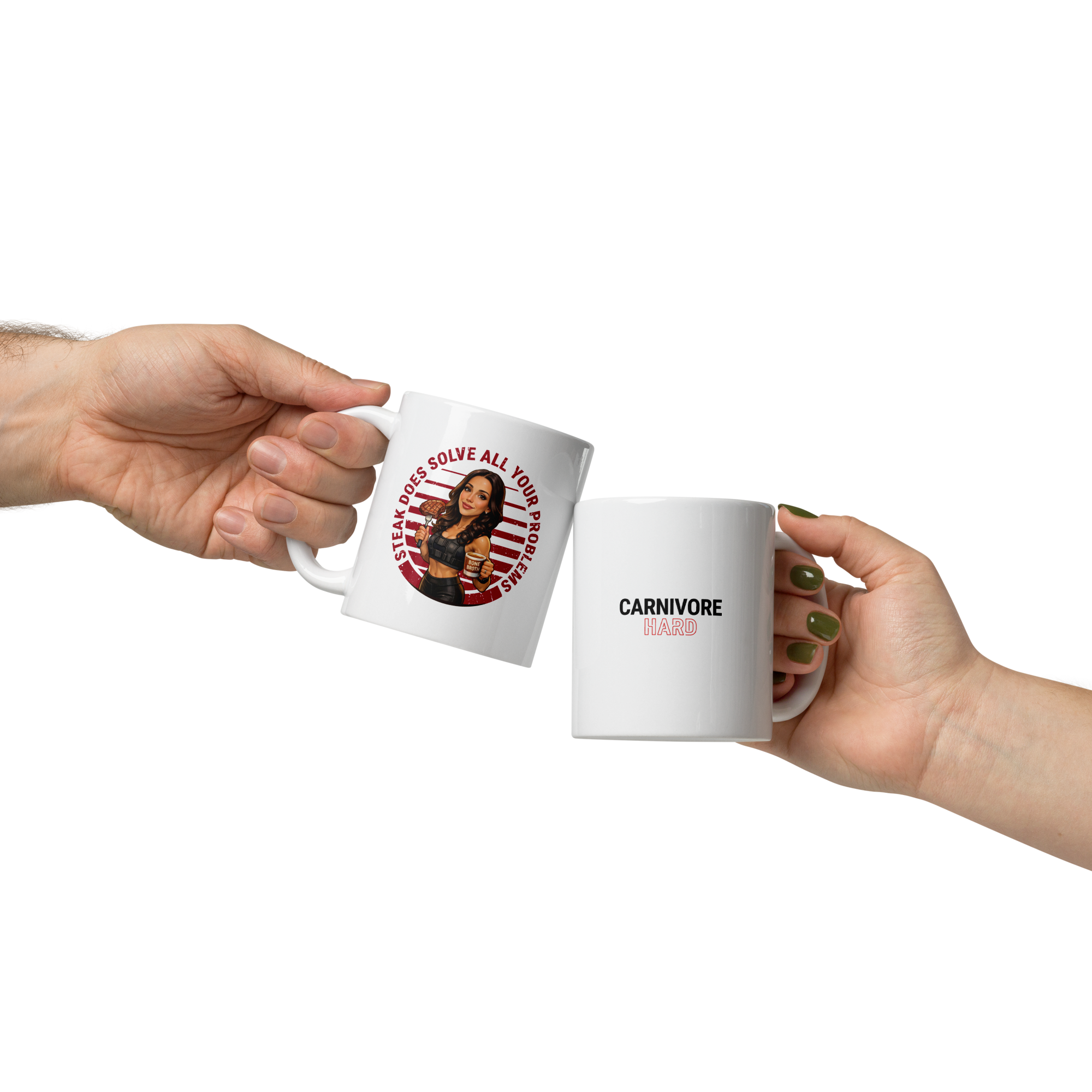 Steak Solves All Mug - Image 4