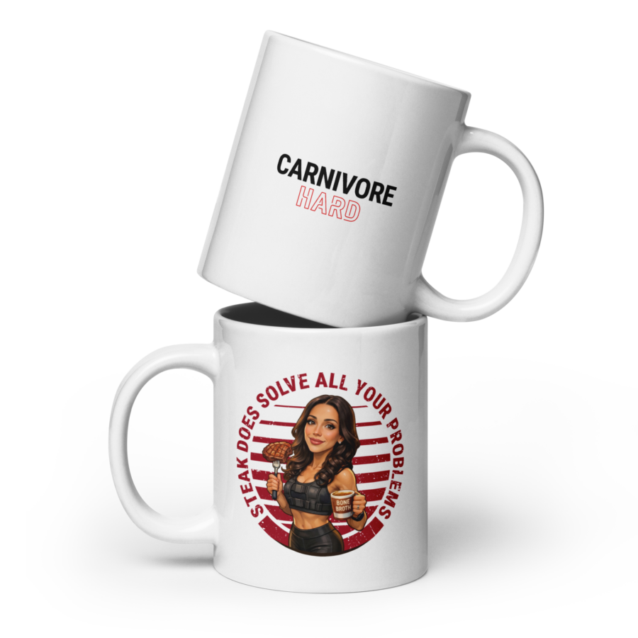 Steak Solves All Mug